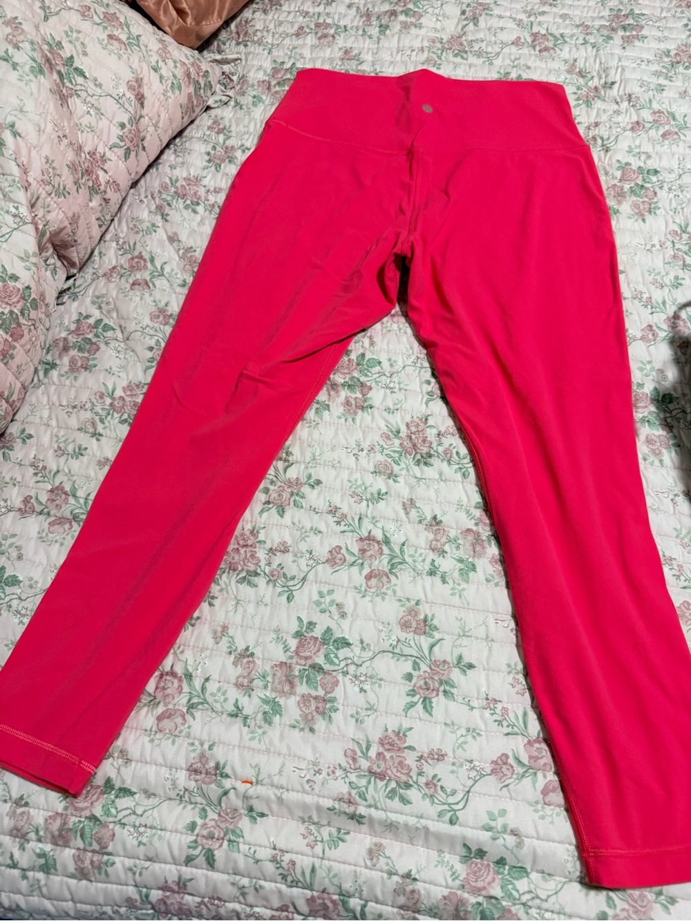lululemon athletica Hot Pink High-Waist Leggings